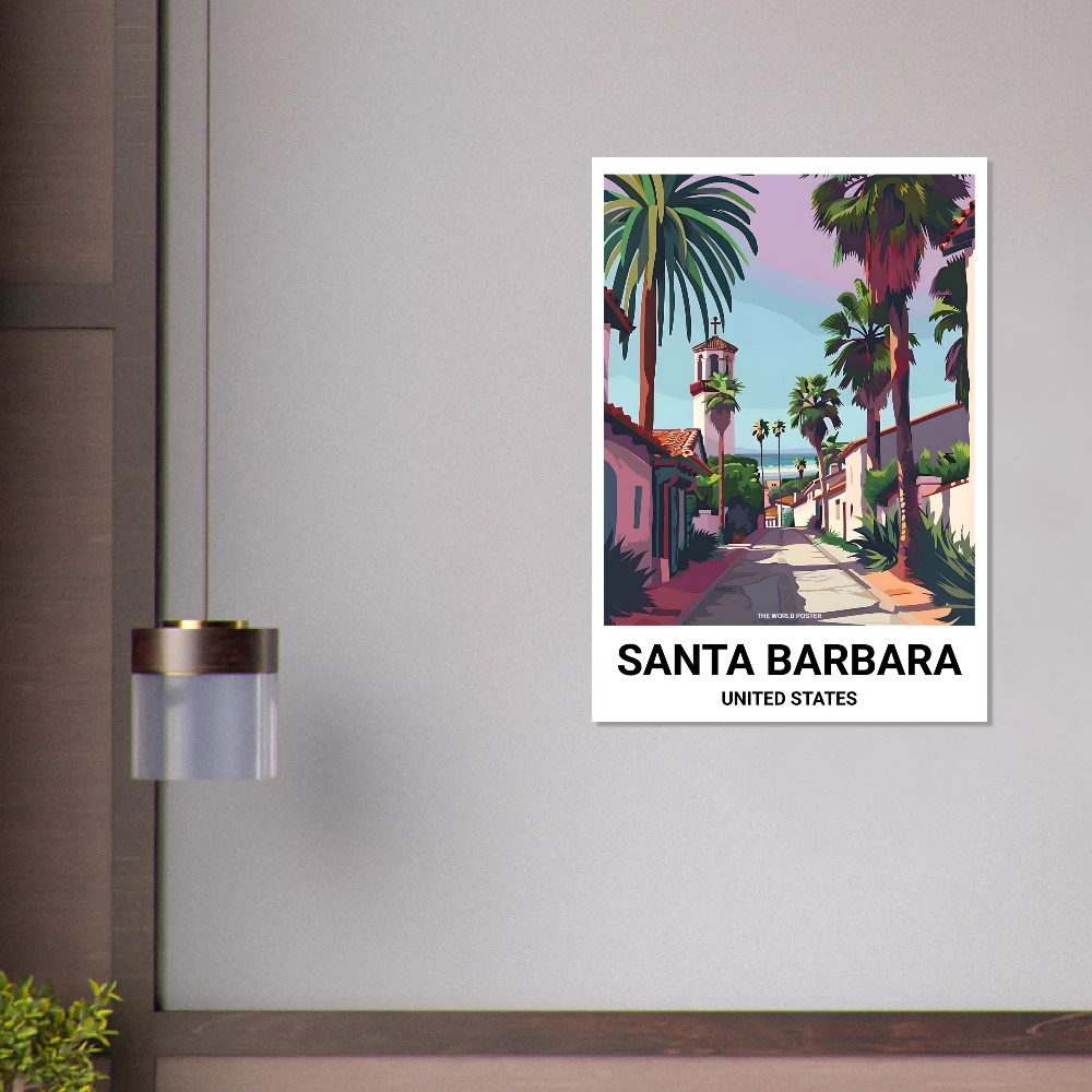 Affiche SANTA BARBARA - Image 6 of 6
