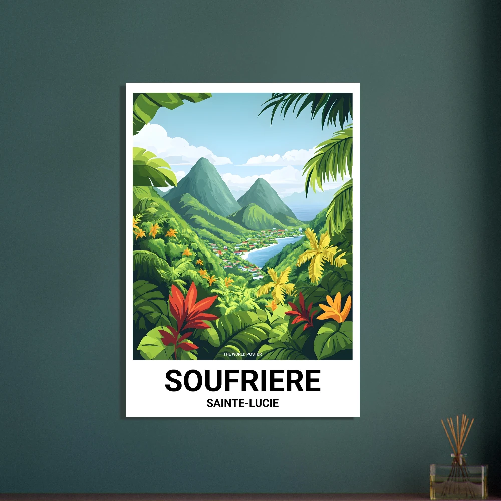 Affiche SOUFRIÈRE - Image 3 of 6
