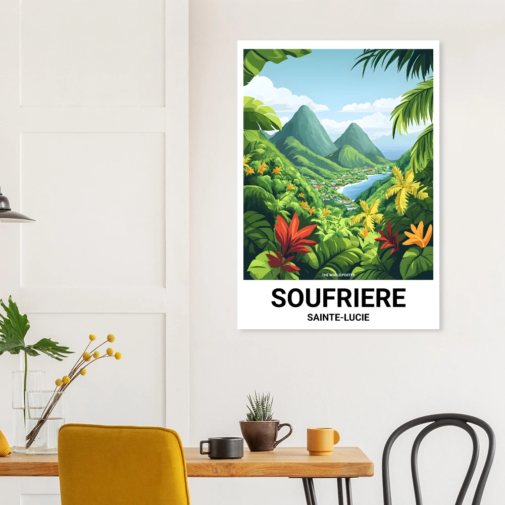 Affiche SOUFRIÈRE - Image 6 of 6