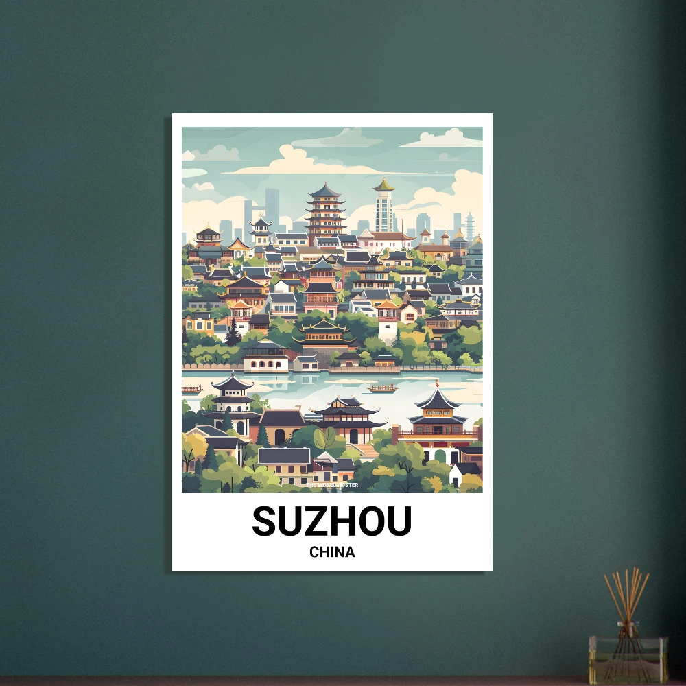 Affiche SUZHOU - Image 5 of 6