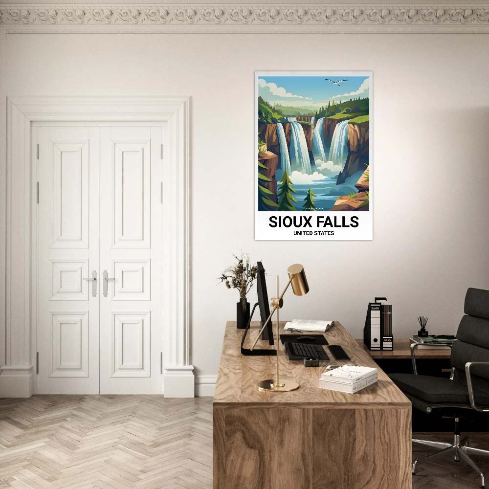 Affiche SIOUX FALLS - Image 6 of 6