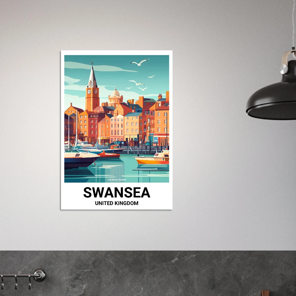 Affiche SWANSEA - Image 4 of 6