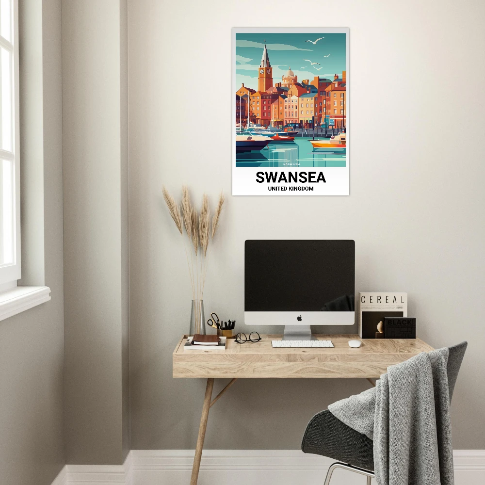 Affiche SWANSEA - Image 5 of 6