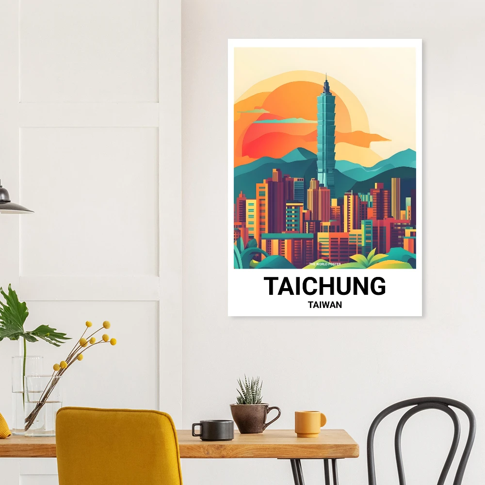 Affiche TAICHUNG - Image 6 of 6
