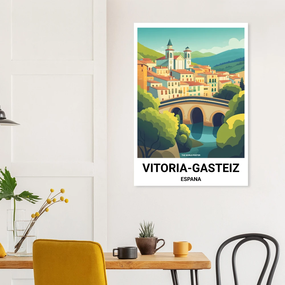 Affiche VITORIA-GASTEIZ - Image 4 of 6