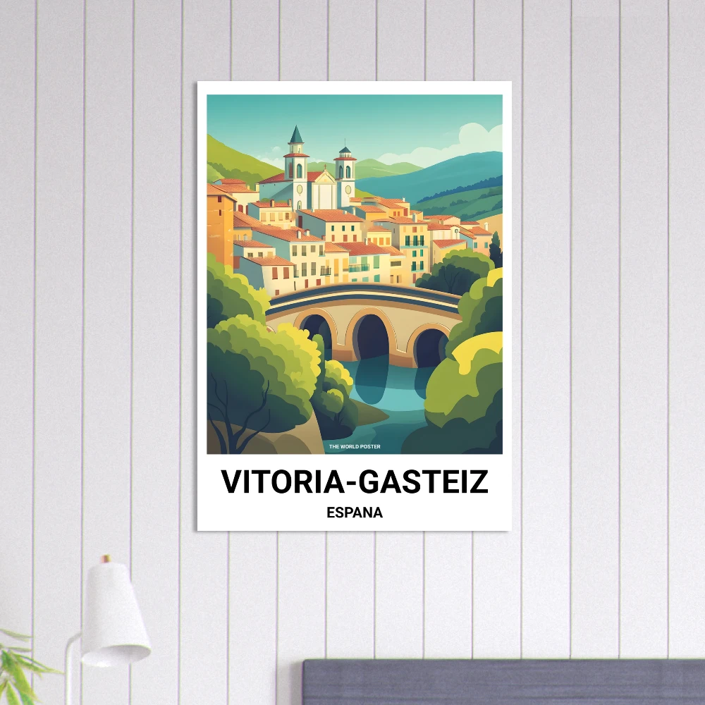 Affiche VITORIA-GASTEIZ - Image 6 of 6