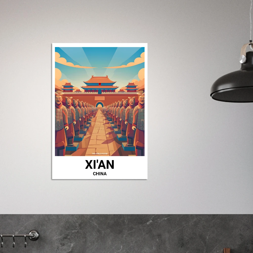 Affiche XI'AN - Image 5 of 6