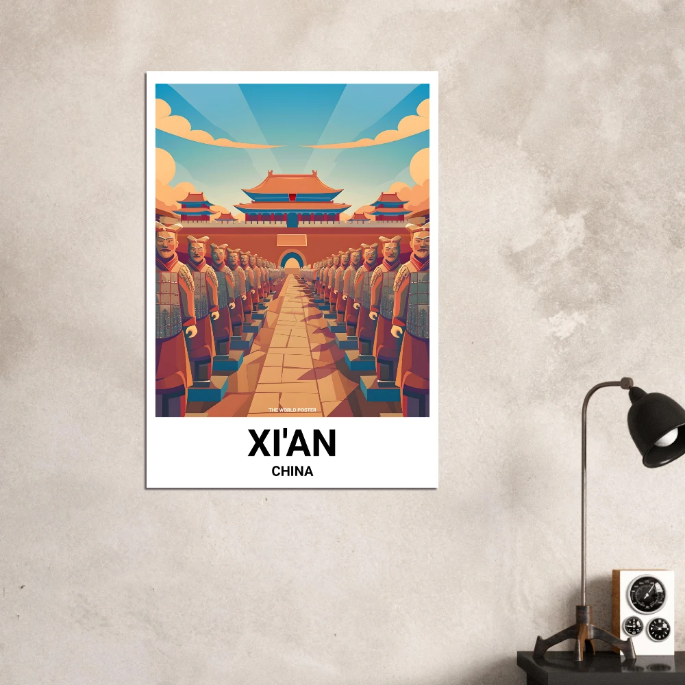 Affiche XI'AN - Image 6 of 6