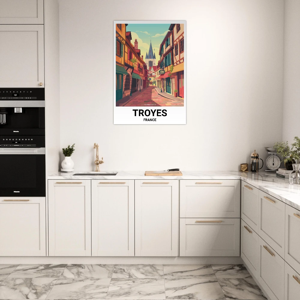 Affiche TROYES - Image 5 of 6