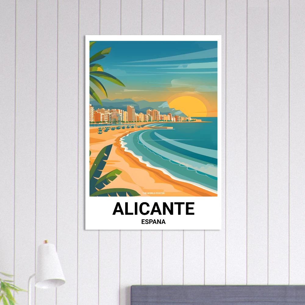 Affiche ALICANTE - Image 2 of 6