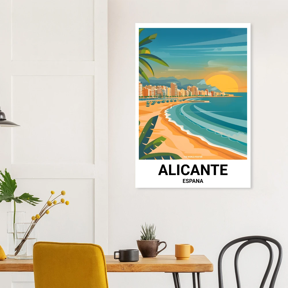 Affiche ALICANTE - Image 3 of 6