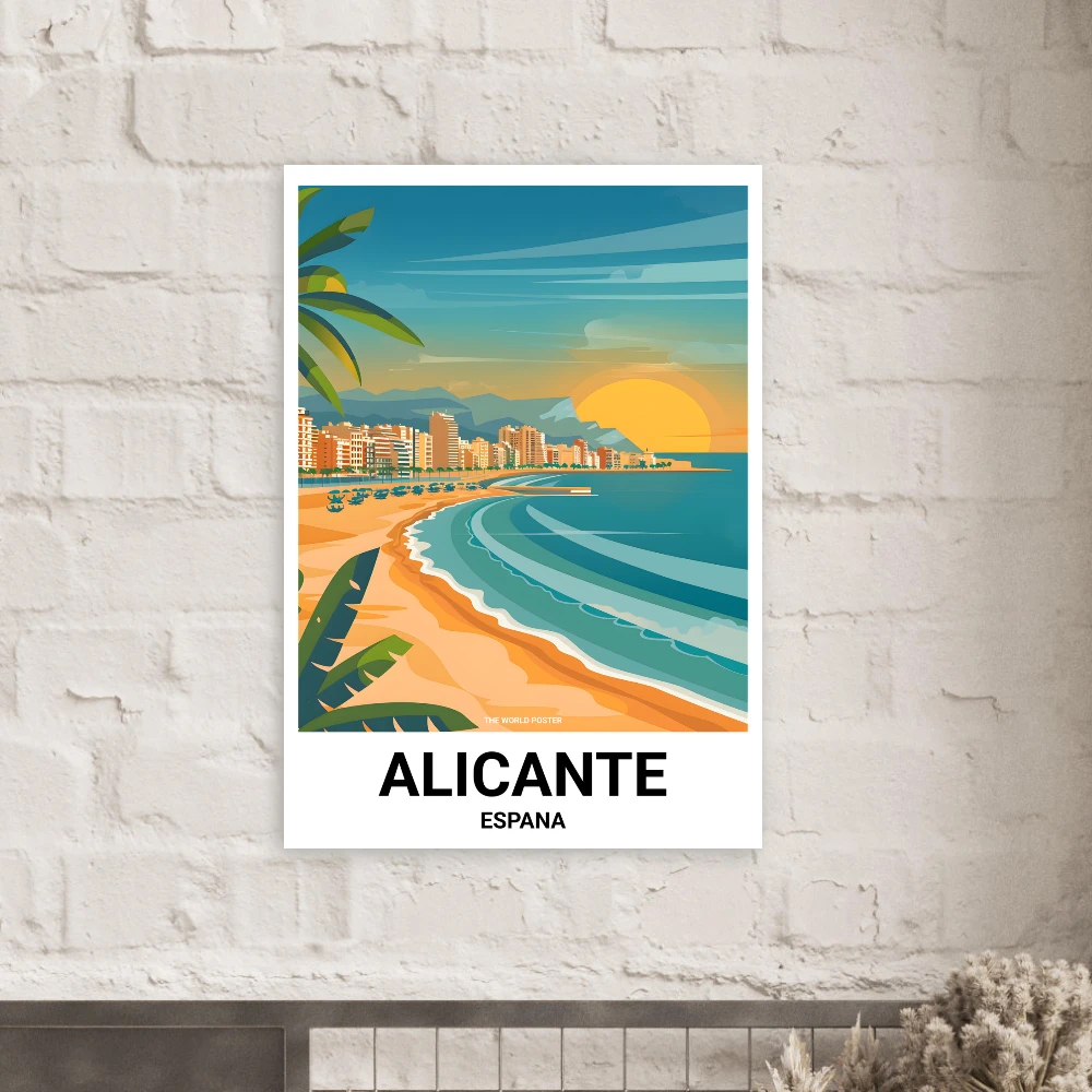Affiche ALICANTE - Image 6 of 6