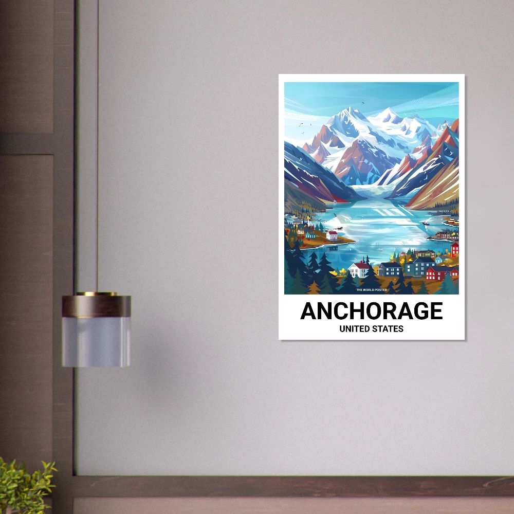 Affiche ANCHORAGE - Image 6 of 6