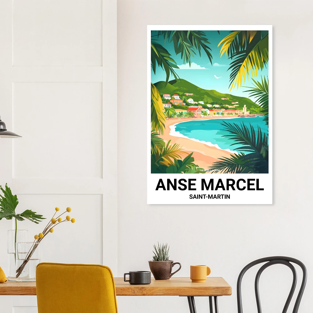 Affiche ANSE MARCEL - Image 5 of 6