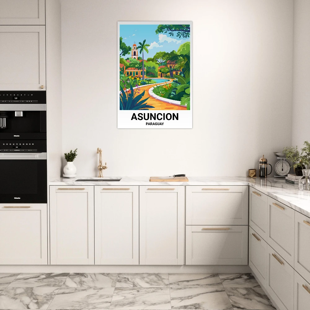 Affiche ASUNCIÓN - Image 5 of 6