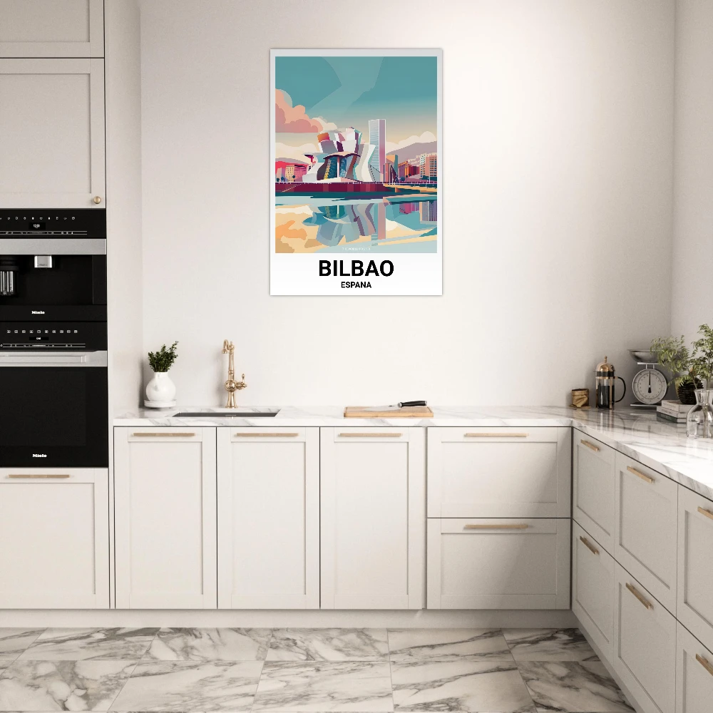 Affiche BILBAO - Image 2 of 6