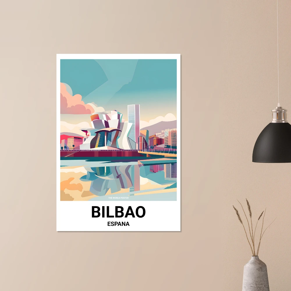 Affiche BILBAO - Image 5 of 6