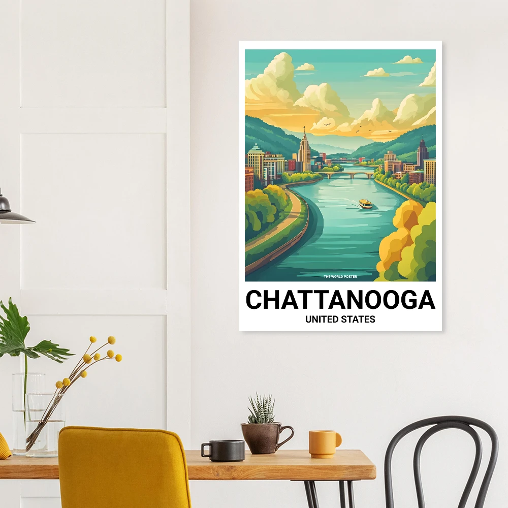 Affiche CHATTANOOGA - Image 2 of 6