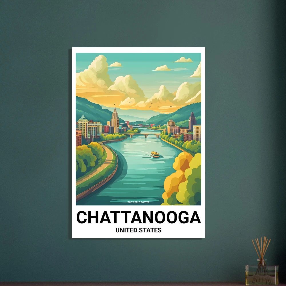 Affiche CHATTANOOGA - Image 3 of 6