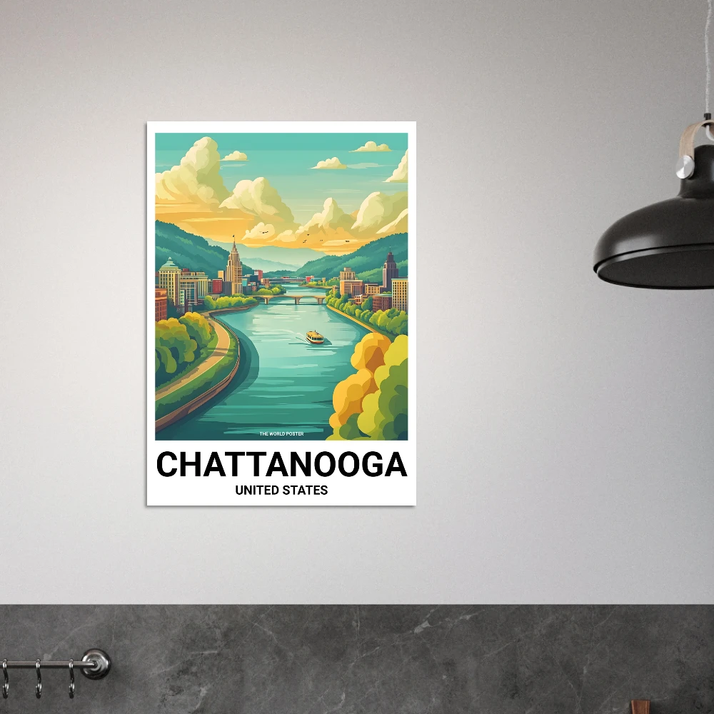 Affiche CHATTANOOGA - Image 5 of 6