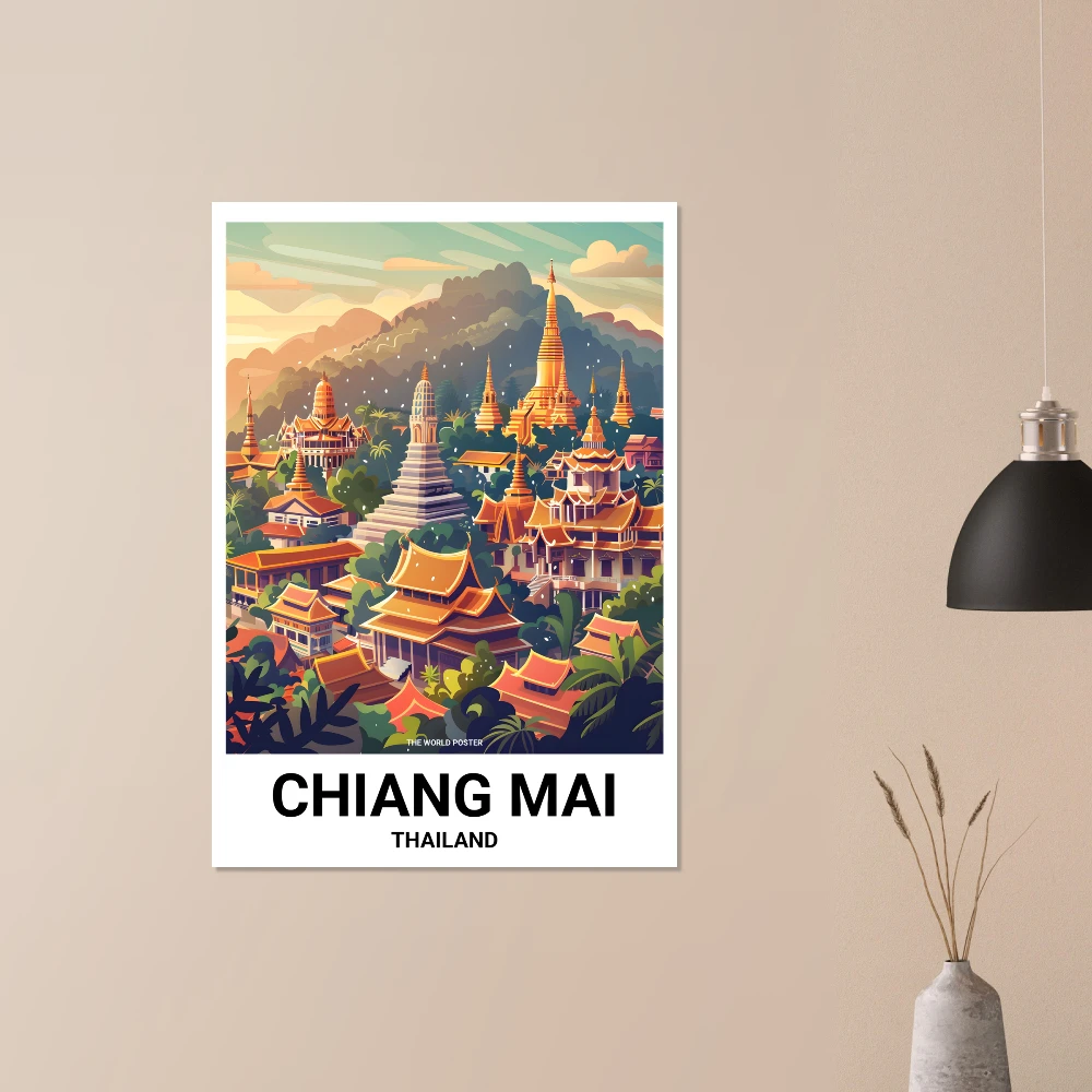 Affiche CHIANG MAI - Image 6 of 6