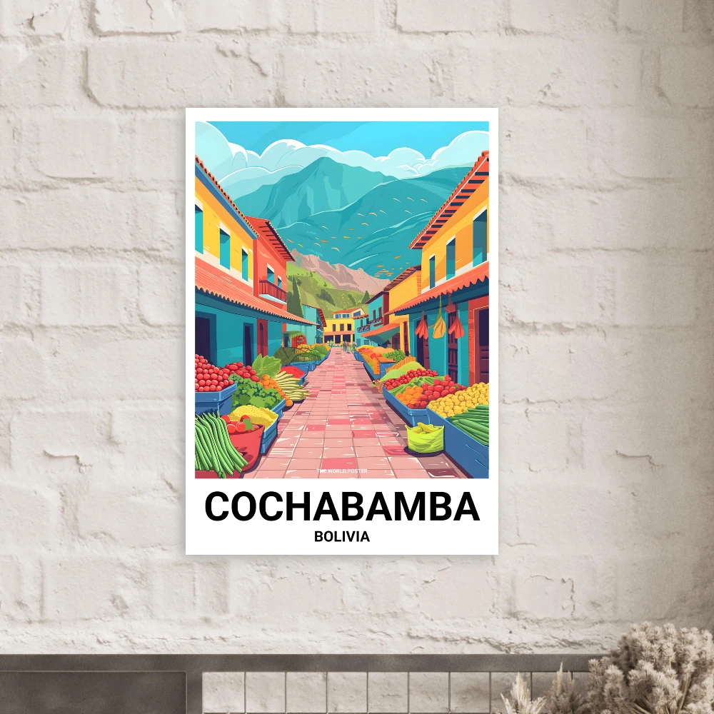 Affiche COCHABAMBA - Image 6 of 6