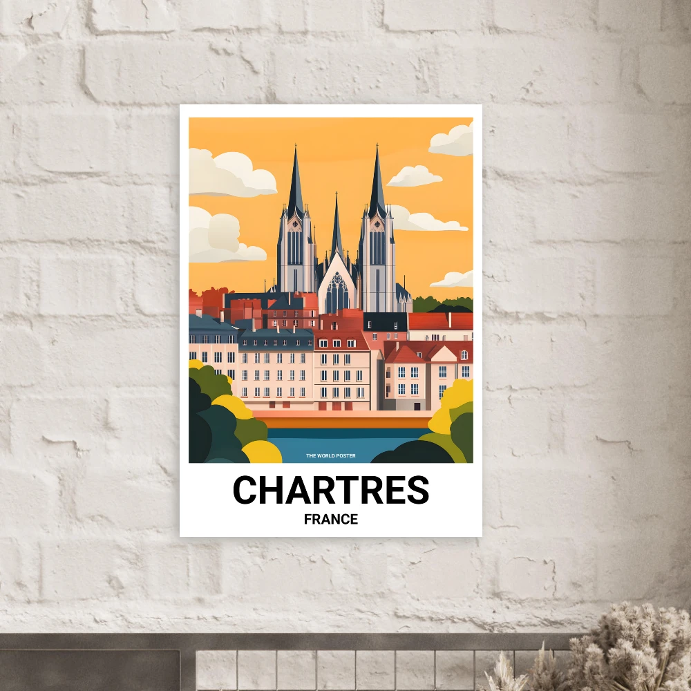 Affiche CHARTRES - Image 4 of 6