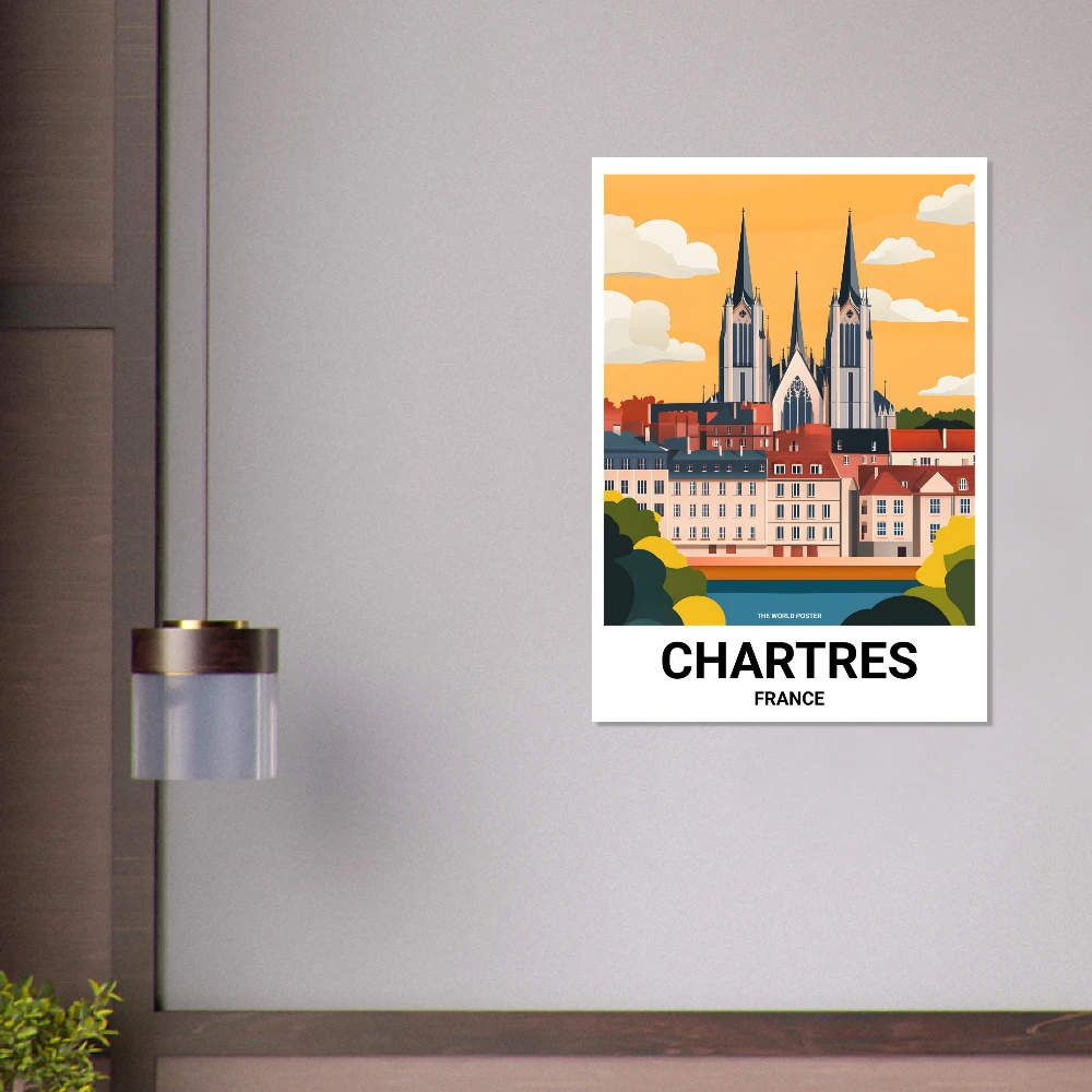 Affiche CHARTRES - Image 5 of 6