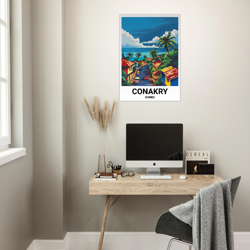 Affiche CONAKRY - Image 6 of 6