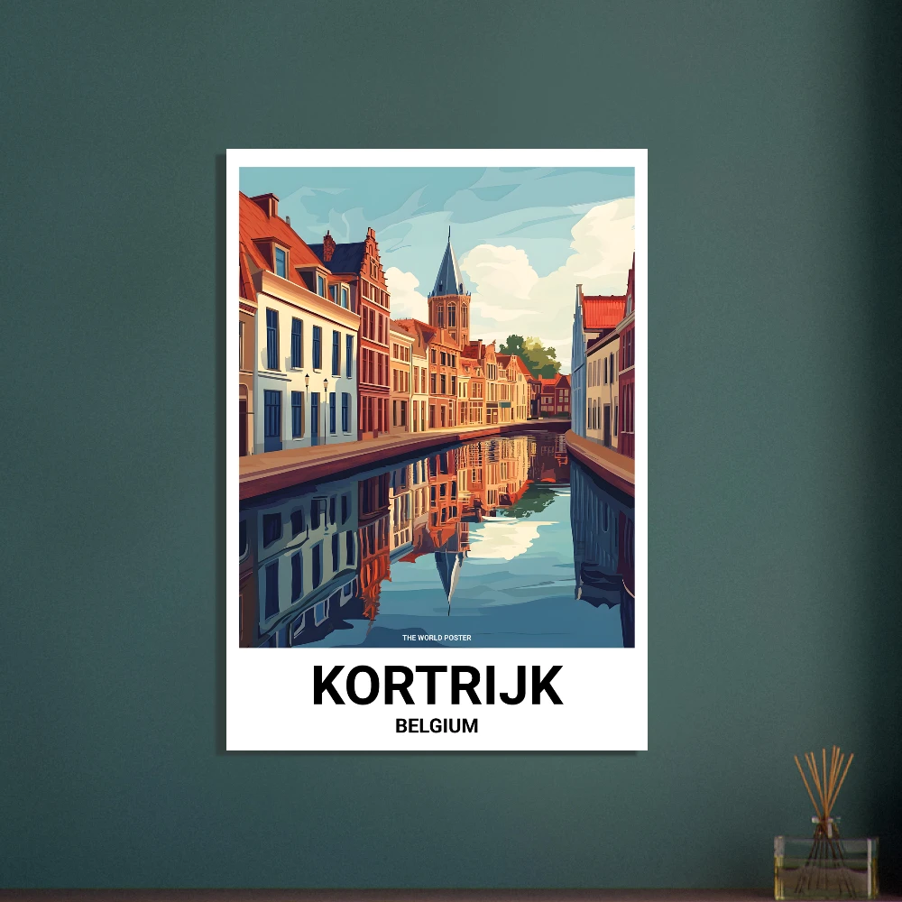 Affiche COURTRAI - Image 2 of 6