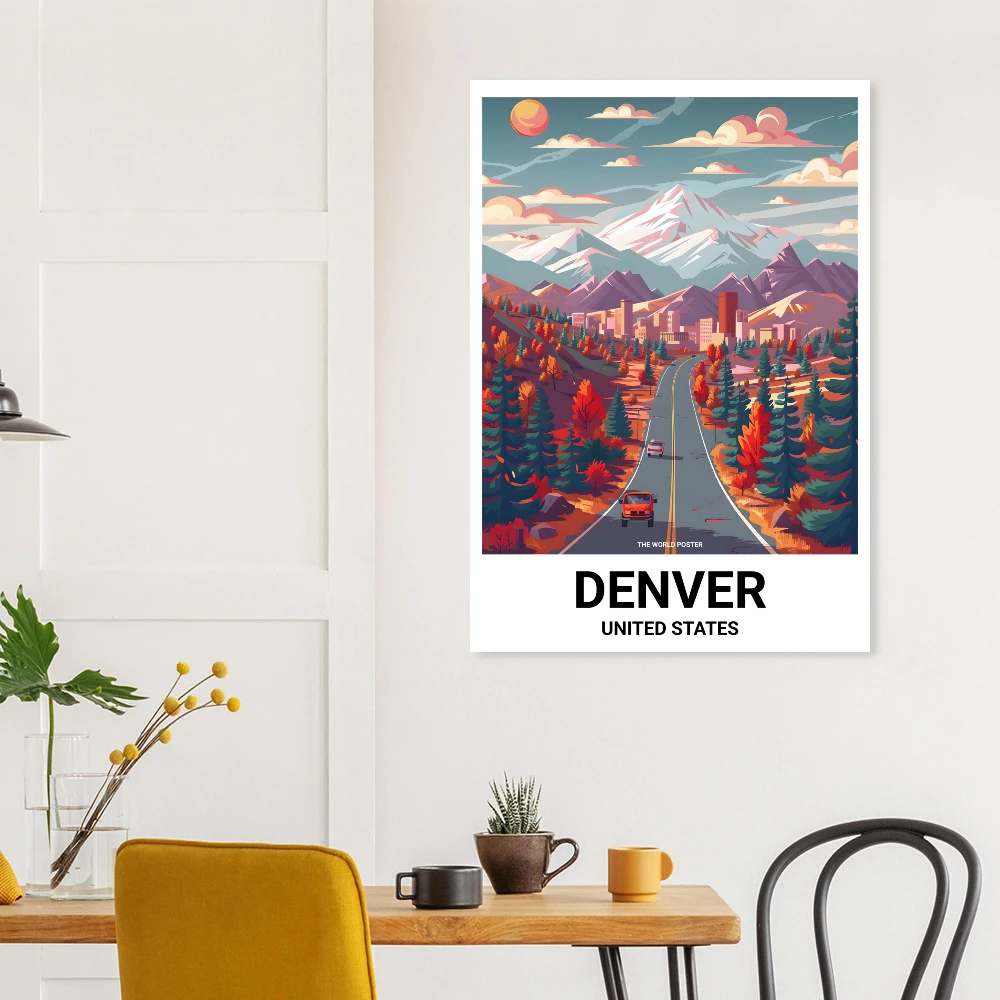 Affiche DENVER - Image 4 of 6