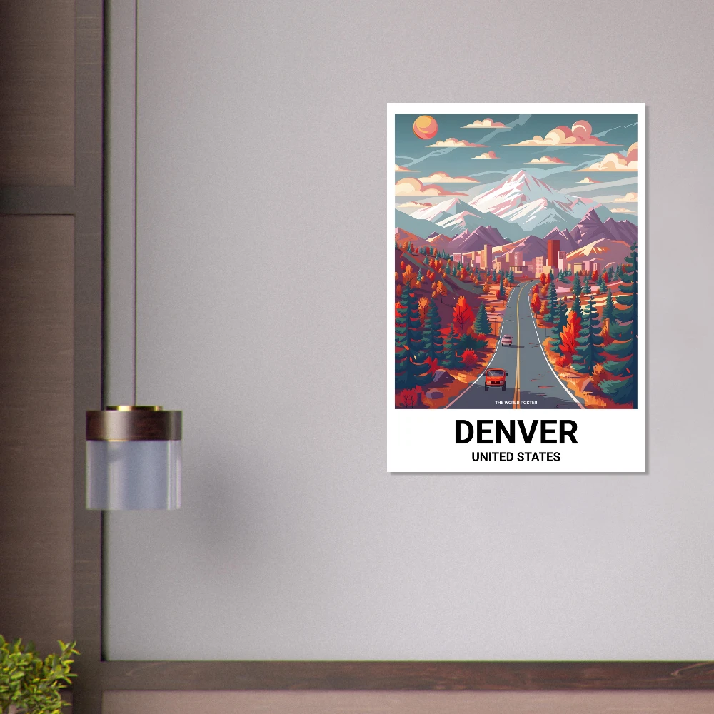 Affiche DENVER - Image 6 of 6