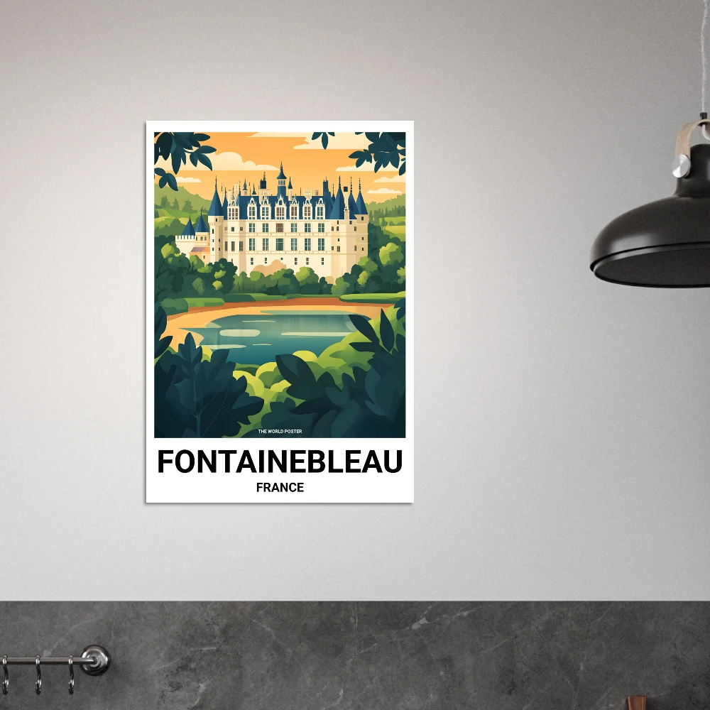 Affiche FONTAINEBLEAU - Image 6 of 6