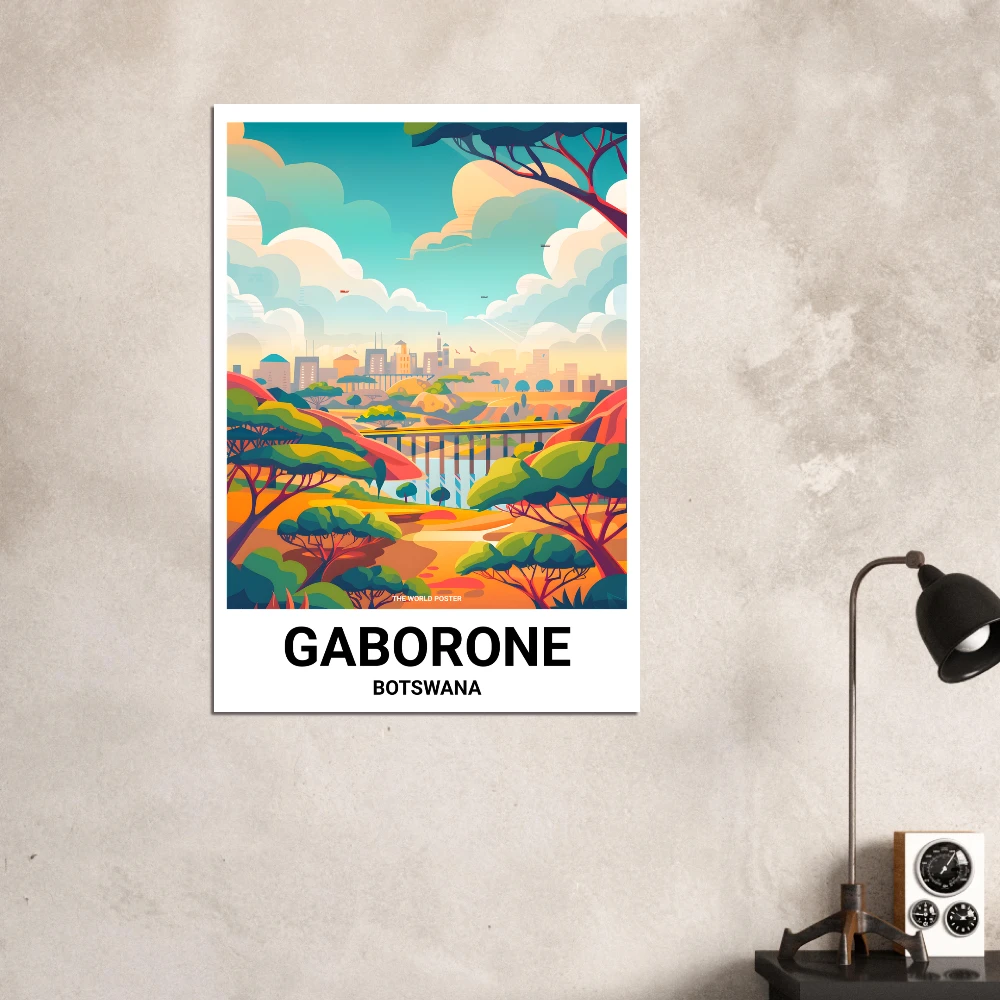Affiche GABORONE - Image 3 of 6