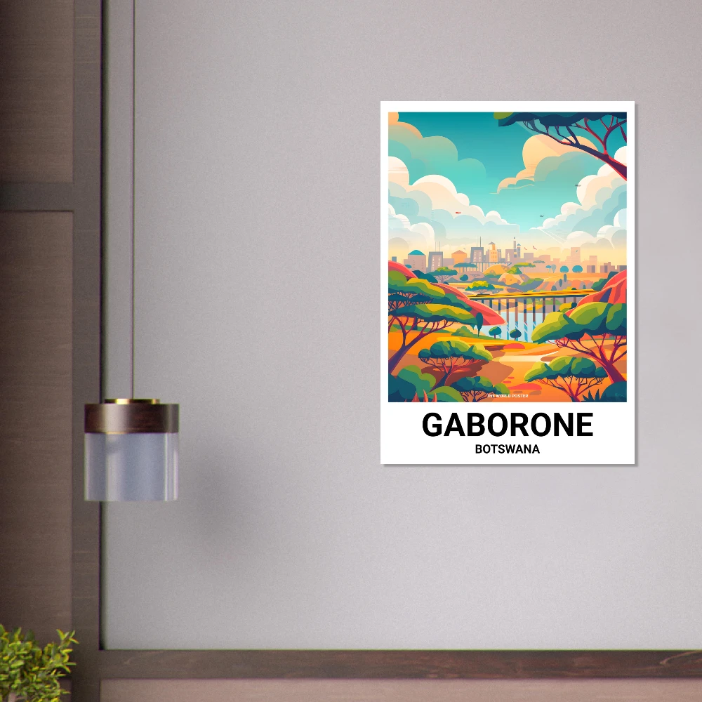 Affiche GABORONE - Image 5 of 6