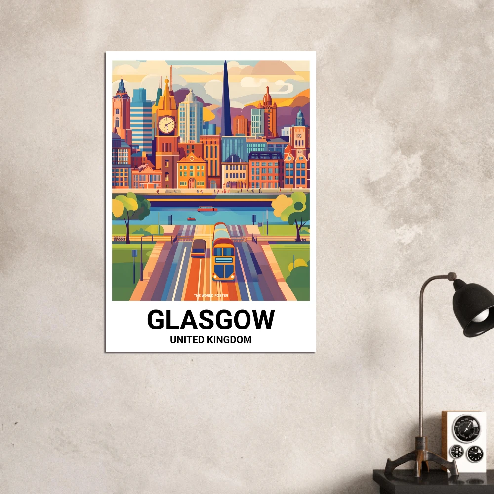 Affiche GLASGOW - Image 2 of 6