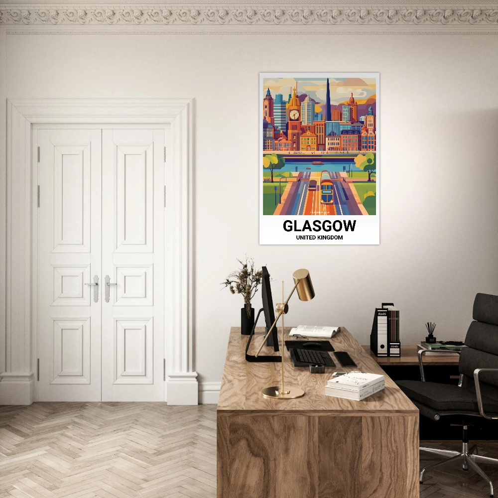 Affiche GLASGOW - Image 6 of 6