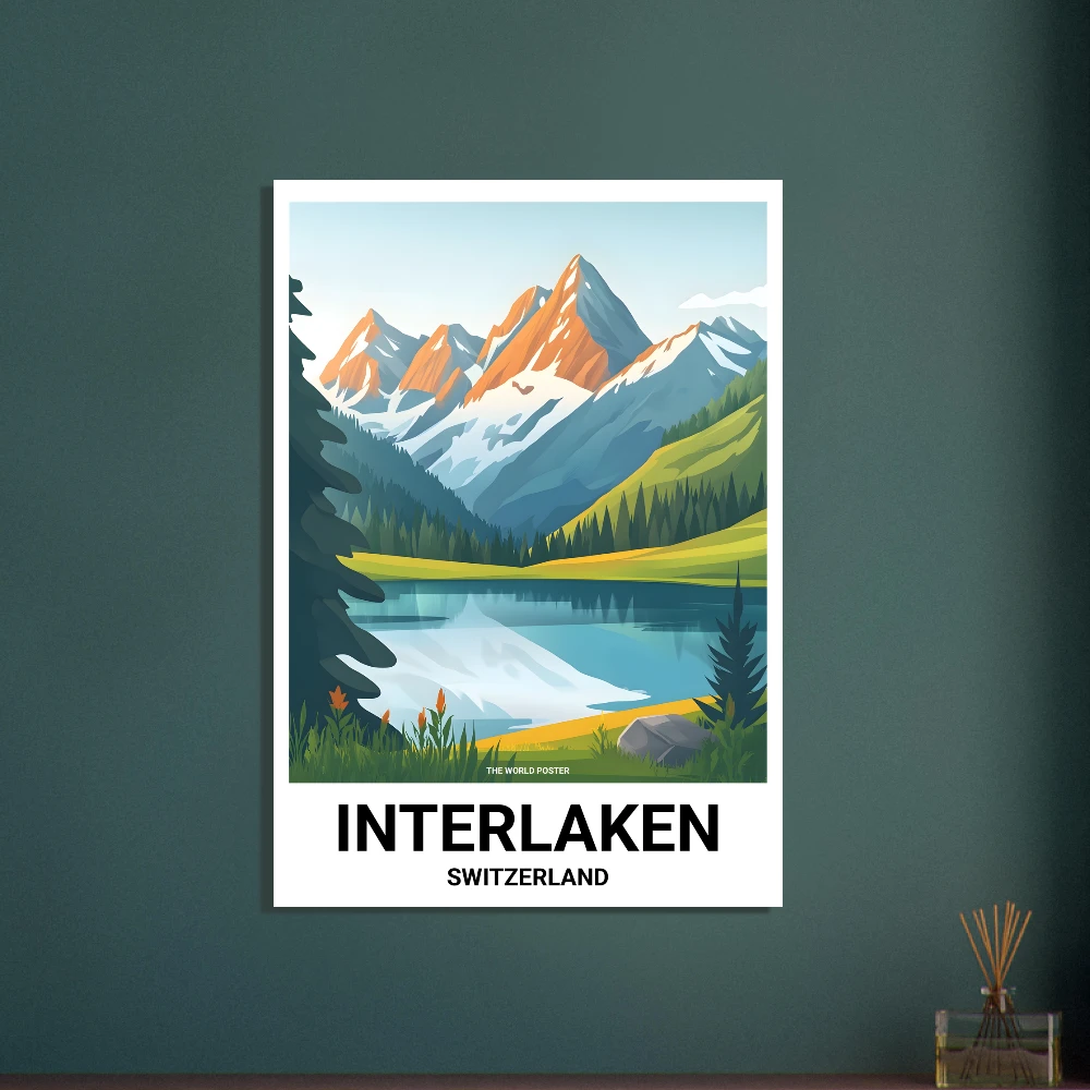Affiche INTERLAKEN - Image 4 of 6