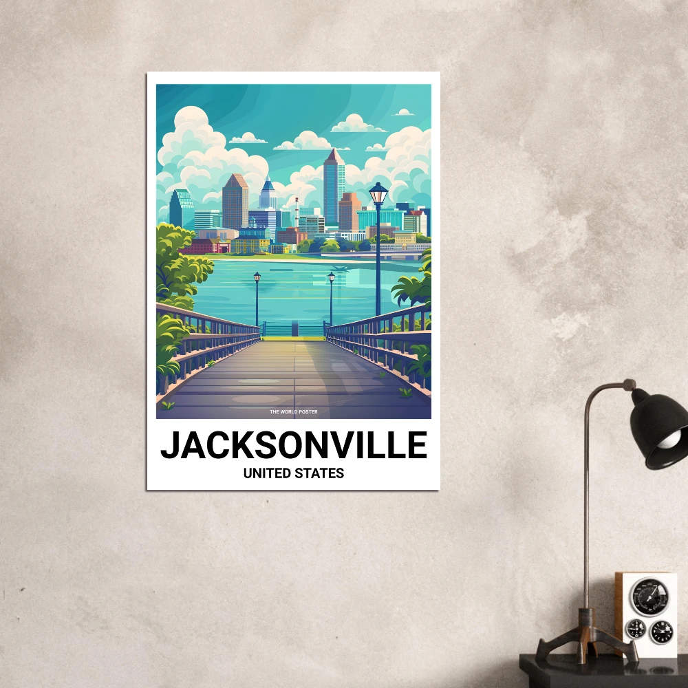 Affiche JACKSONVILLE - Image 3 of 6