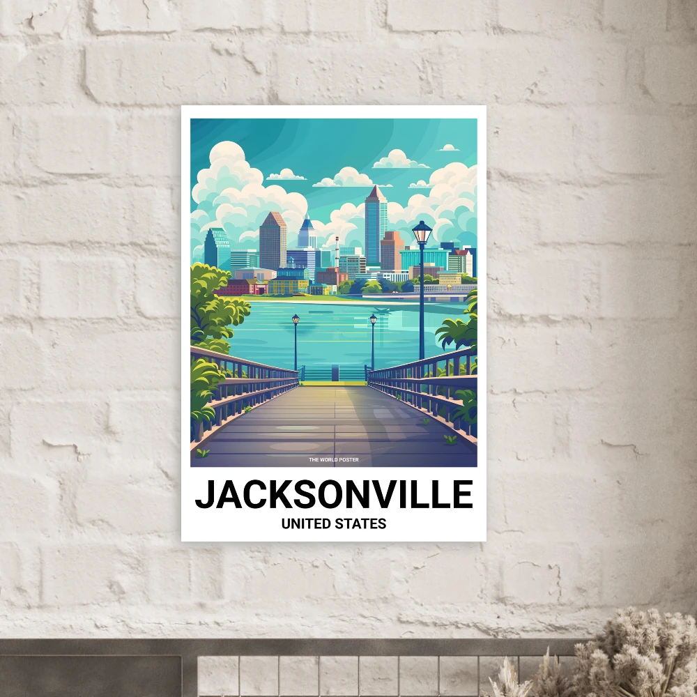 Affiche JACKSONVILLE - Image 4 of 6