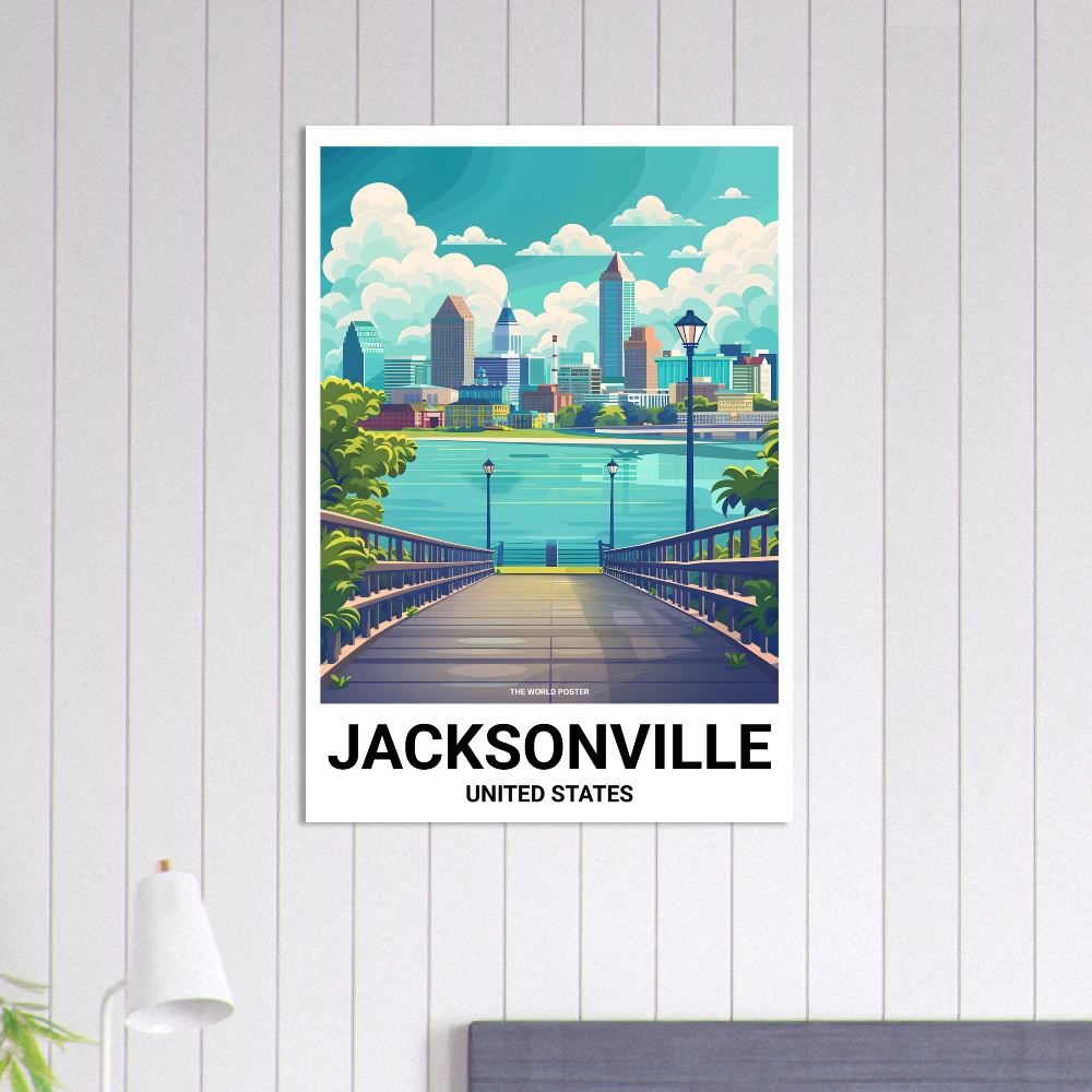 Affiche JACKSONVILLE - Image 6 of 6