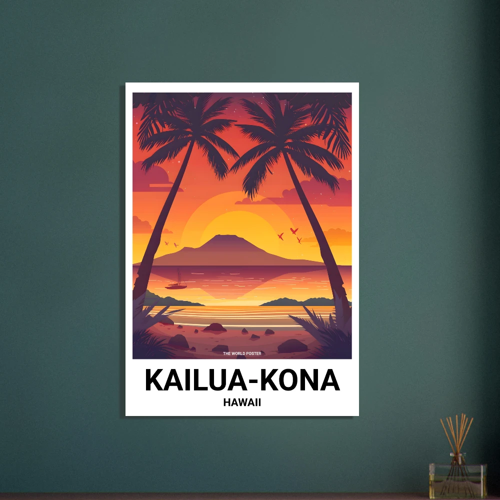 Affiche KAILUA-KONA - Image 6 of 6