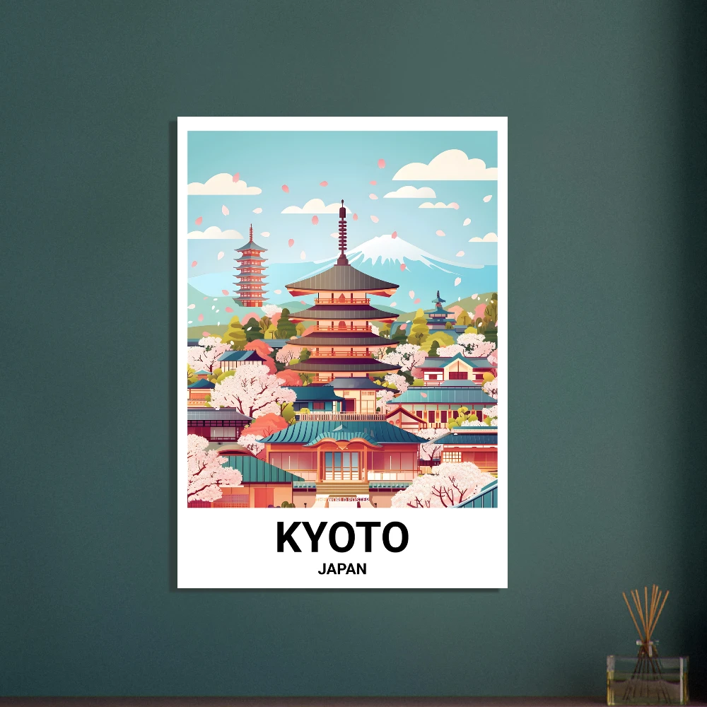 Affiche KYOTO - Image 4 of 6