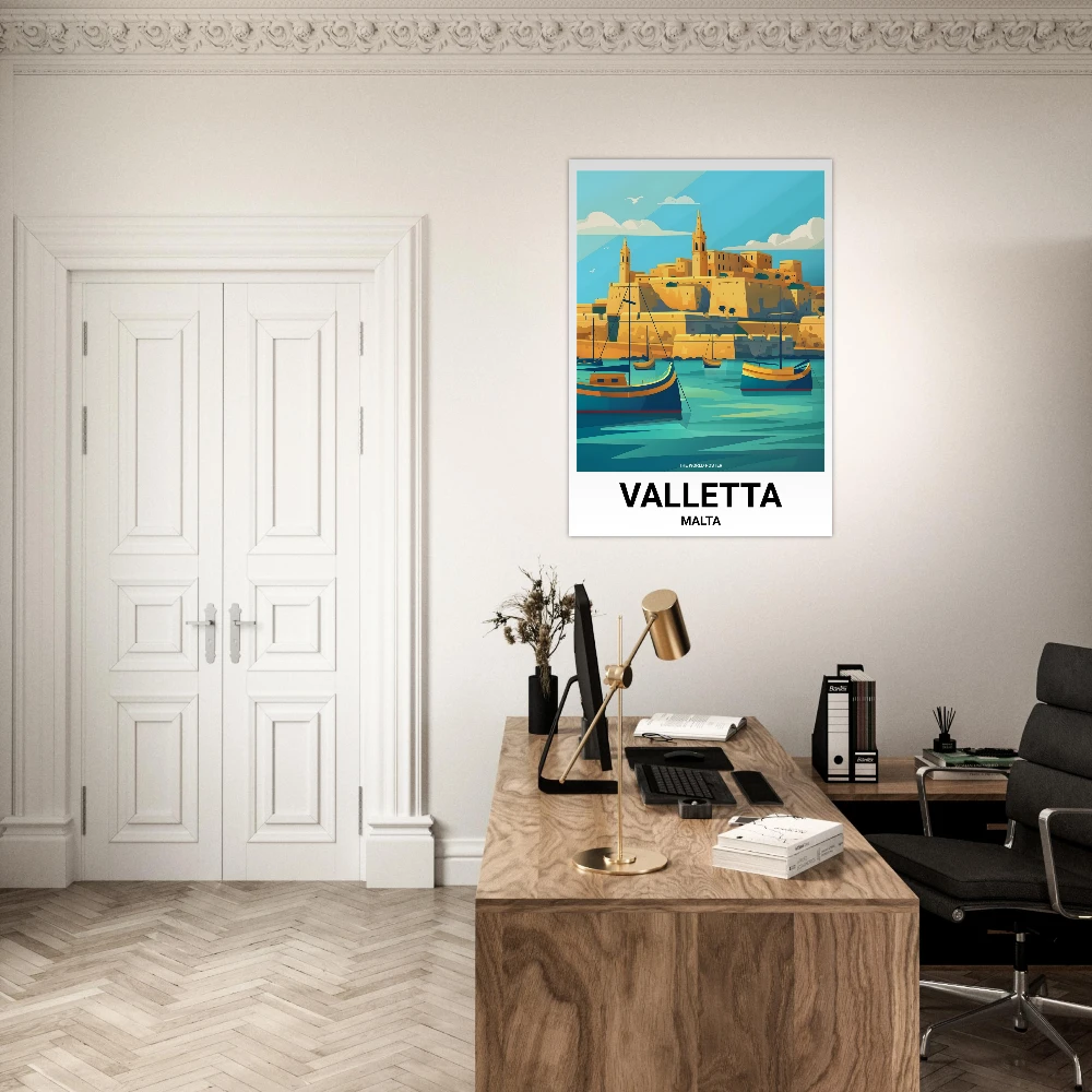 Affiche LA VALETTE - Image 2 of 6