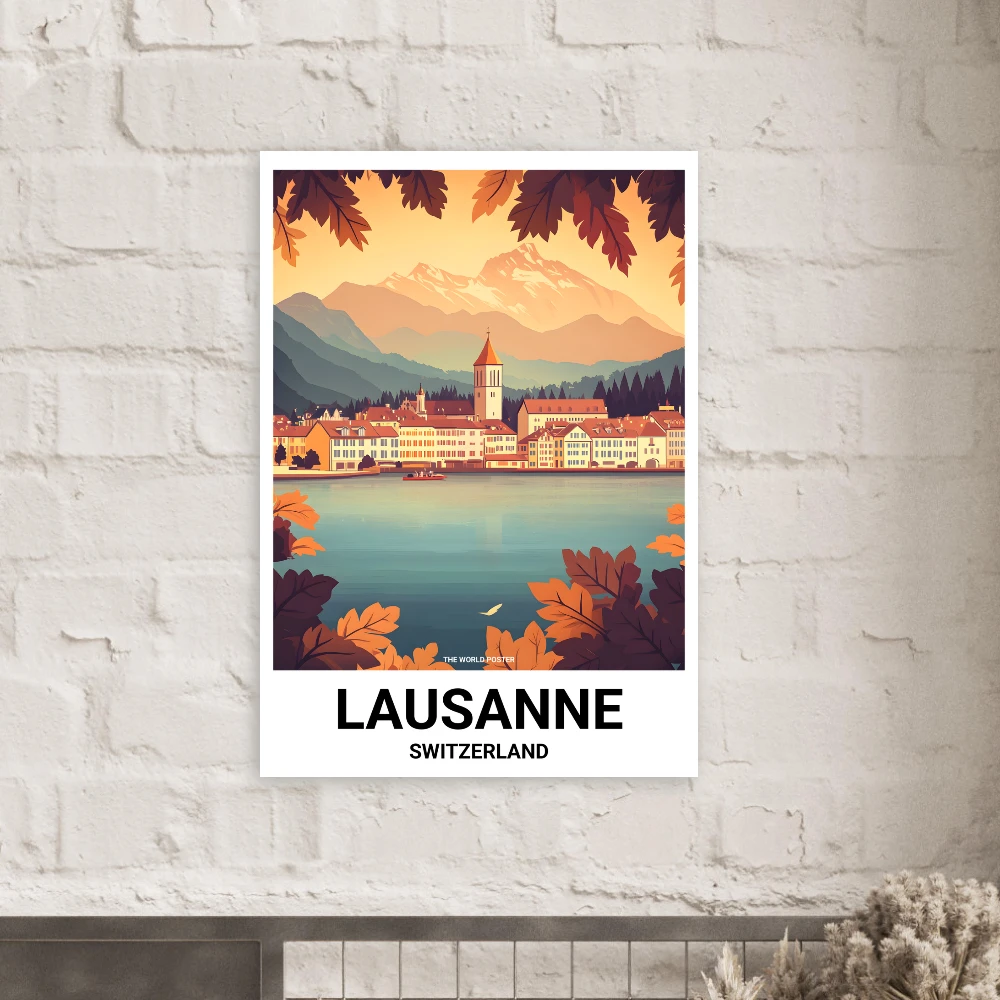 Affiche LAUSANNE - Image 3 of 6