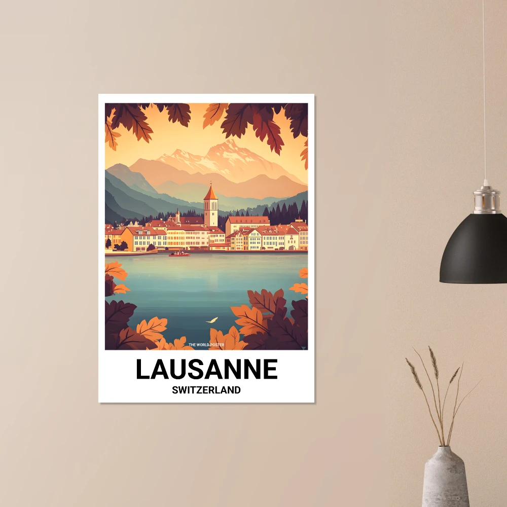 Affiche LAUSANNE - Image 5 of 6