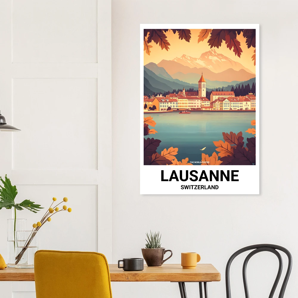 Affiche LAUSANNE - Image 6 of 6