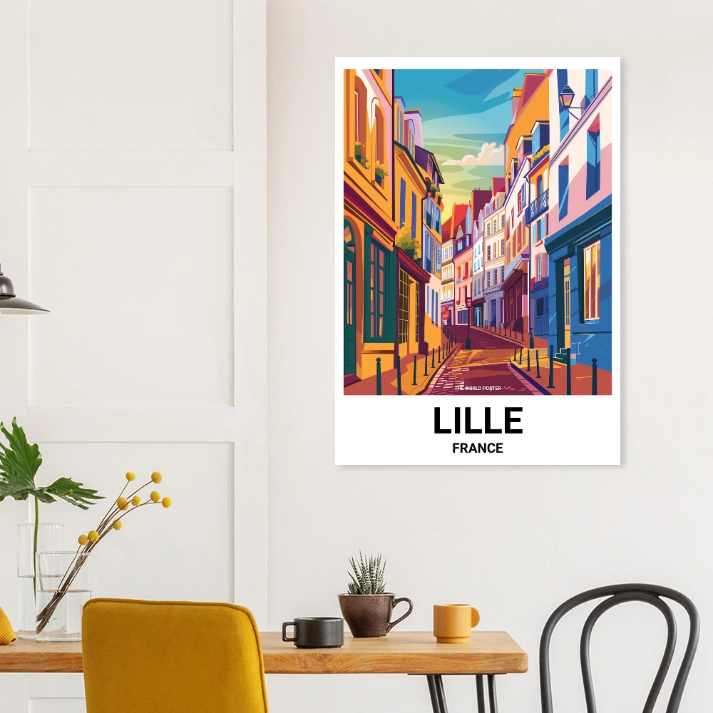 Affiche LILLE - Image 2 of 6