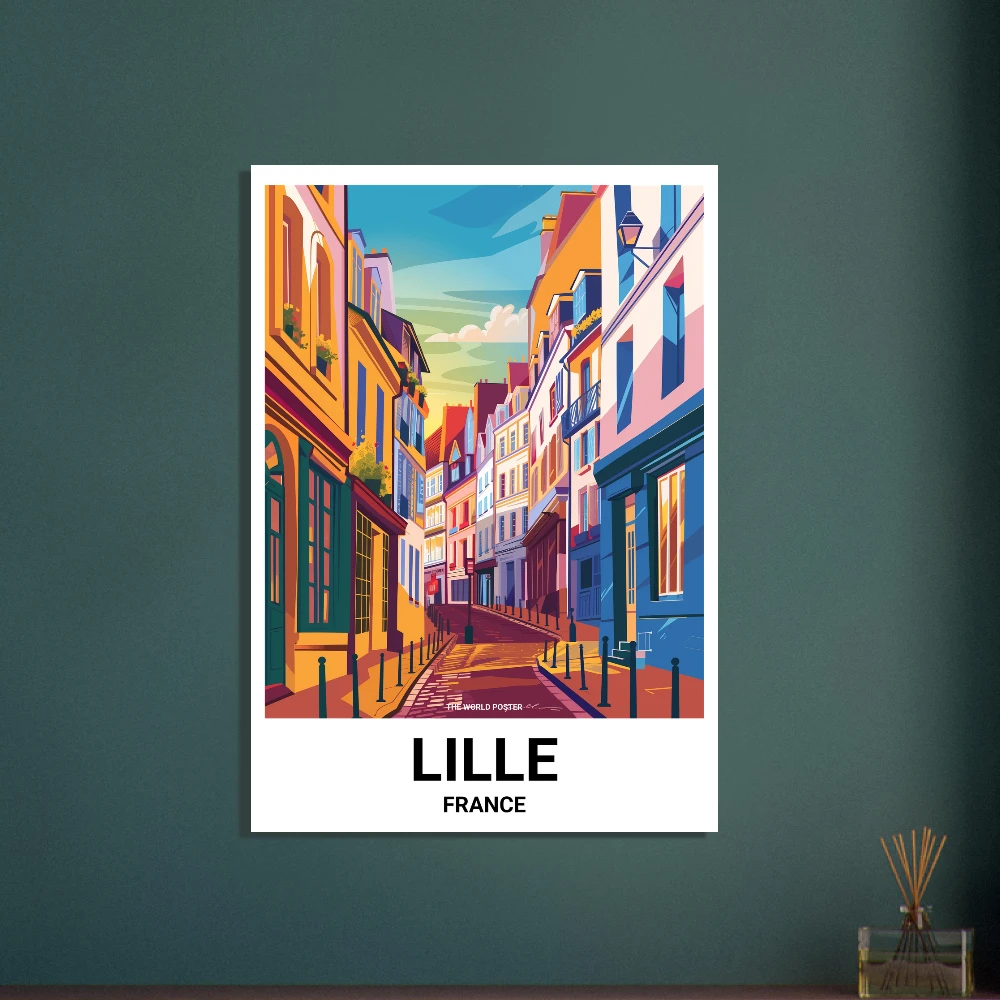 Affiche LILLE - Image 4 of 6