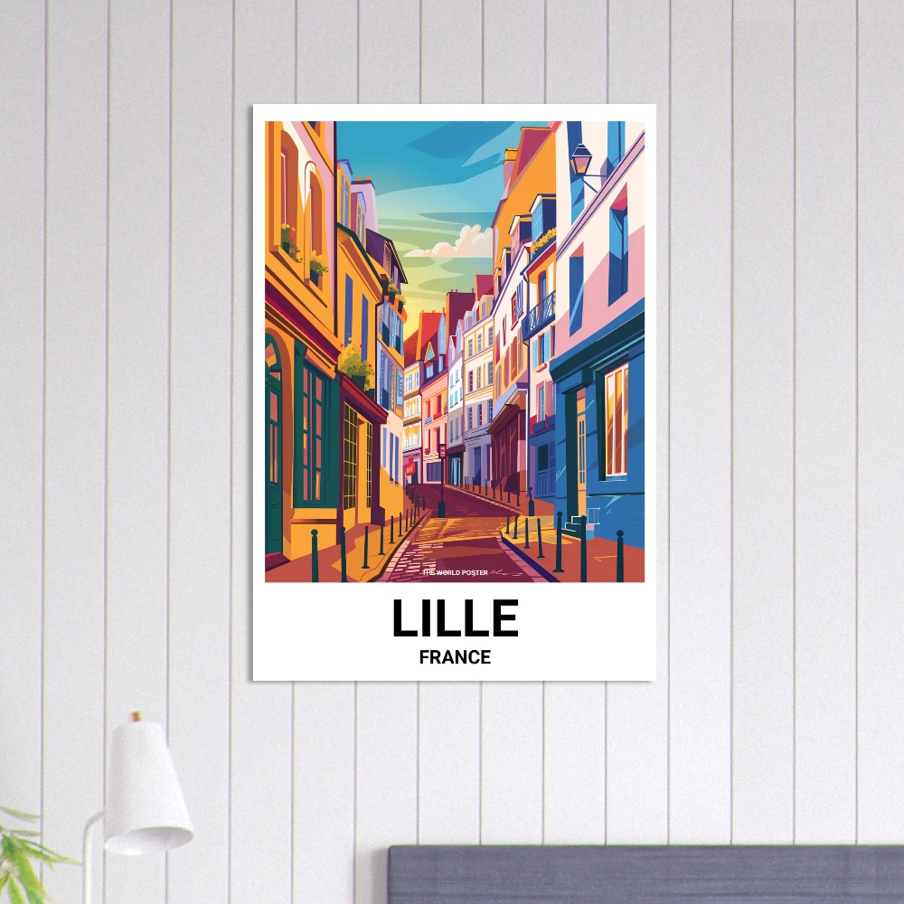 Affiche LILLE - Image 6 of 6